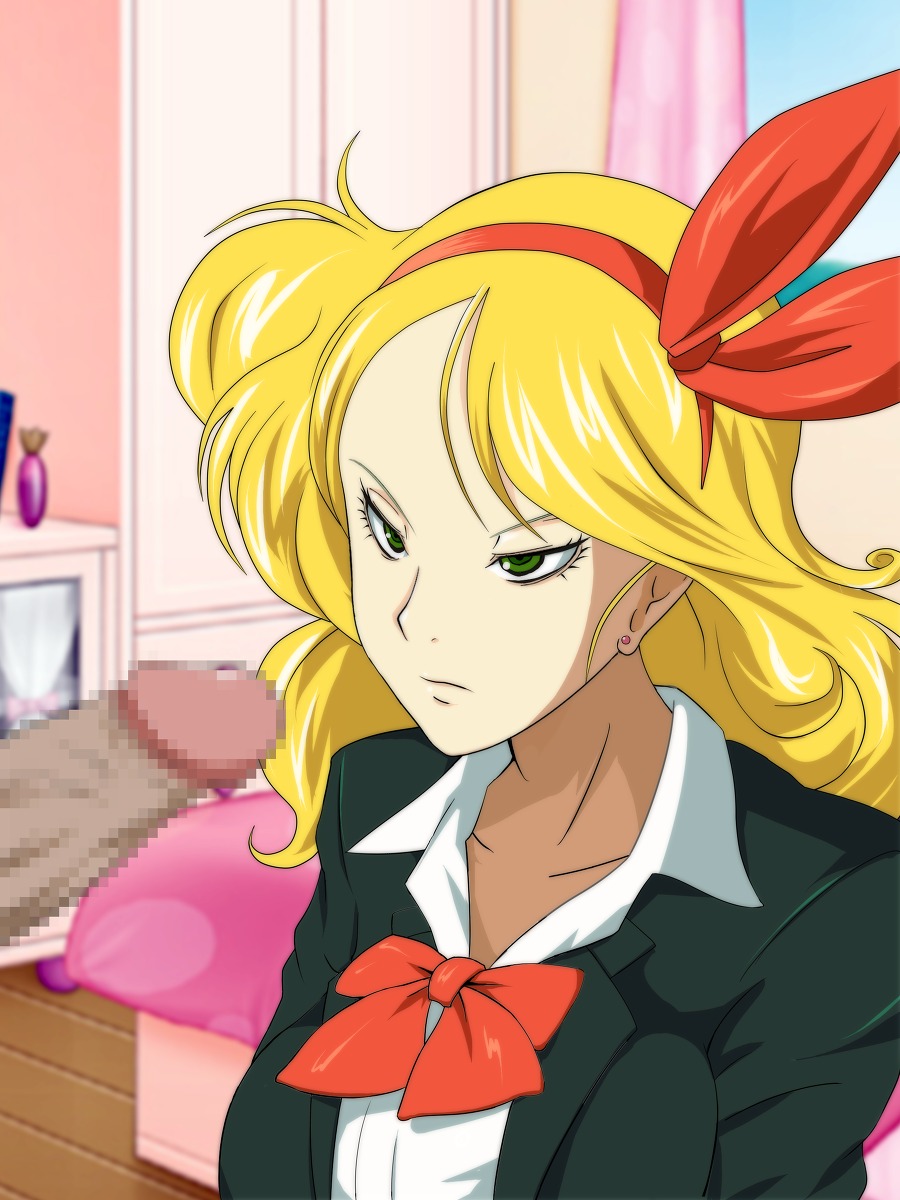 bad_launch censored dragon_ball female human launch rule34 solo_focus tagme