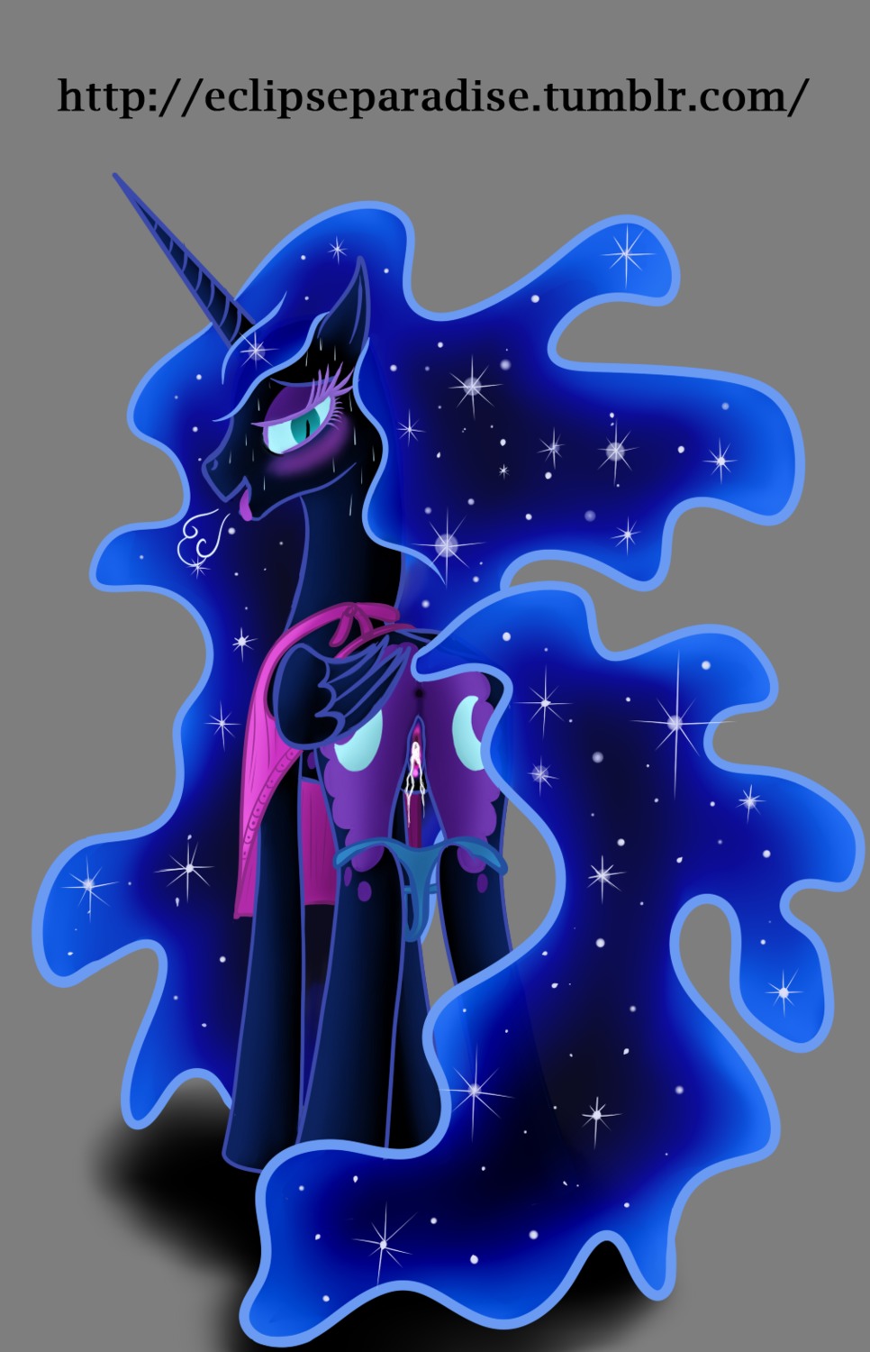 2012 after_sex alpha_channel anus black_body black_feathers blue_eyes blue_hair blush bodily_fluids bonaxor clothed clothing cum cum_in_vagina cum_inside cutie_mark e621 english_text equid equine feathered_wings feathers female feral friendship_is_magic genital_fluids genitals hair hasbro hi_res horn mammal my_little_pony mythological_creature mythological_equine mythology nightmare_moon_(mlp) panties panties_down partially_clothed quadruped simple_background solo tail text tongue tongue_out transparent_background underwear underwear_down url vulva winged_unicorn wings