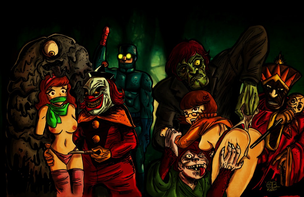 daphne_blake female gag gagged hanna-barbera imminent_rape nipples restrained rule34 scooby-doo tagme velma_dinkley