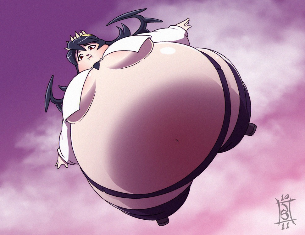female filia_(skullgirls) inflation rule34 samson_(skullgirls) seiojainc skullgirls tagme