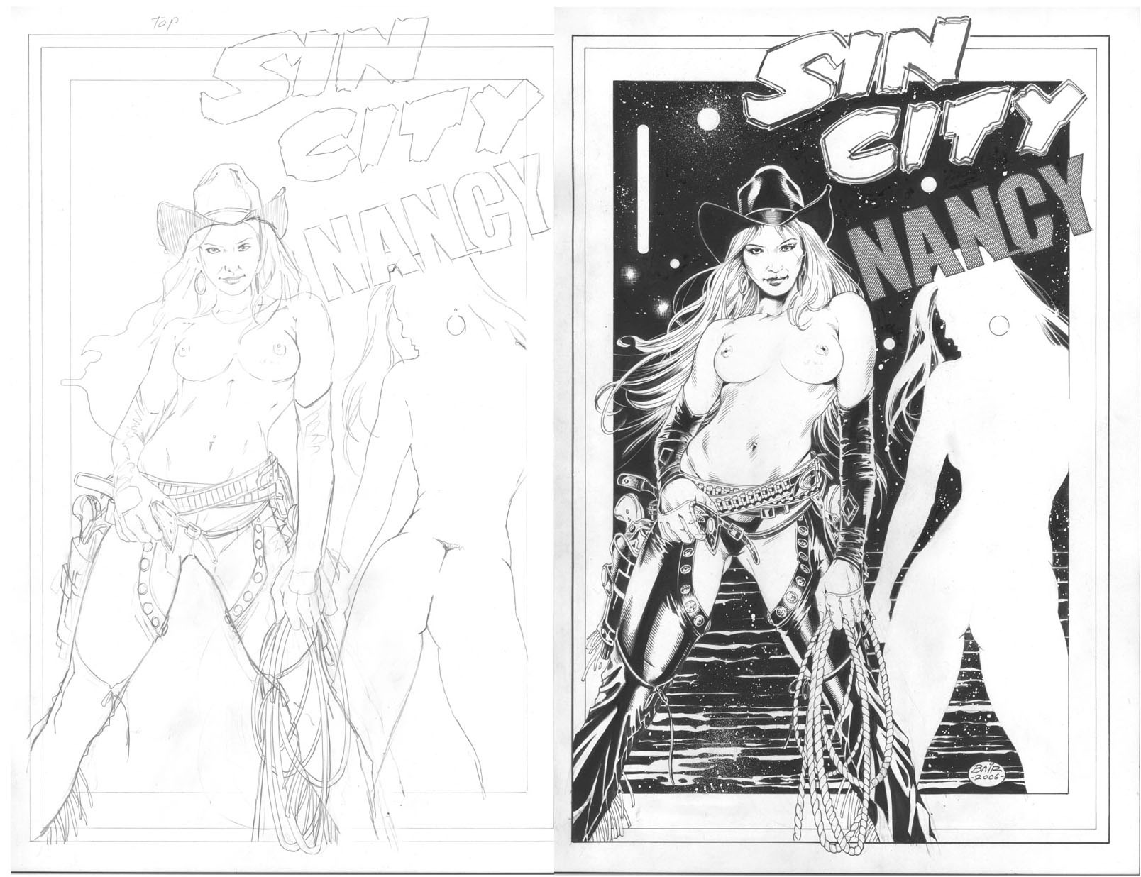 2006 cowboy_hat dark_horse female michael_bair nancy_callahan rule34 sin_city tagme