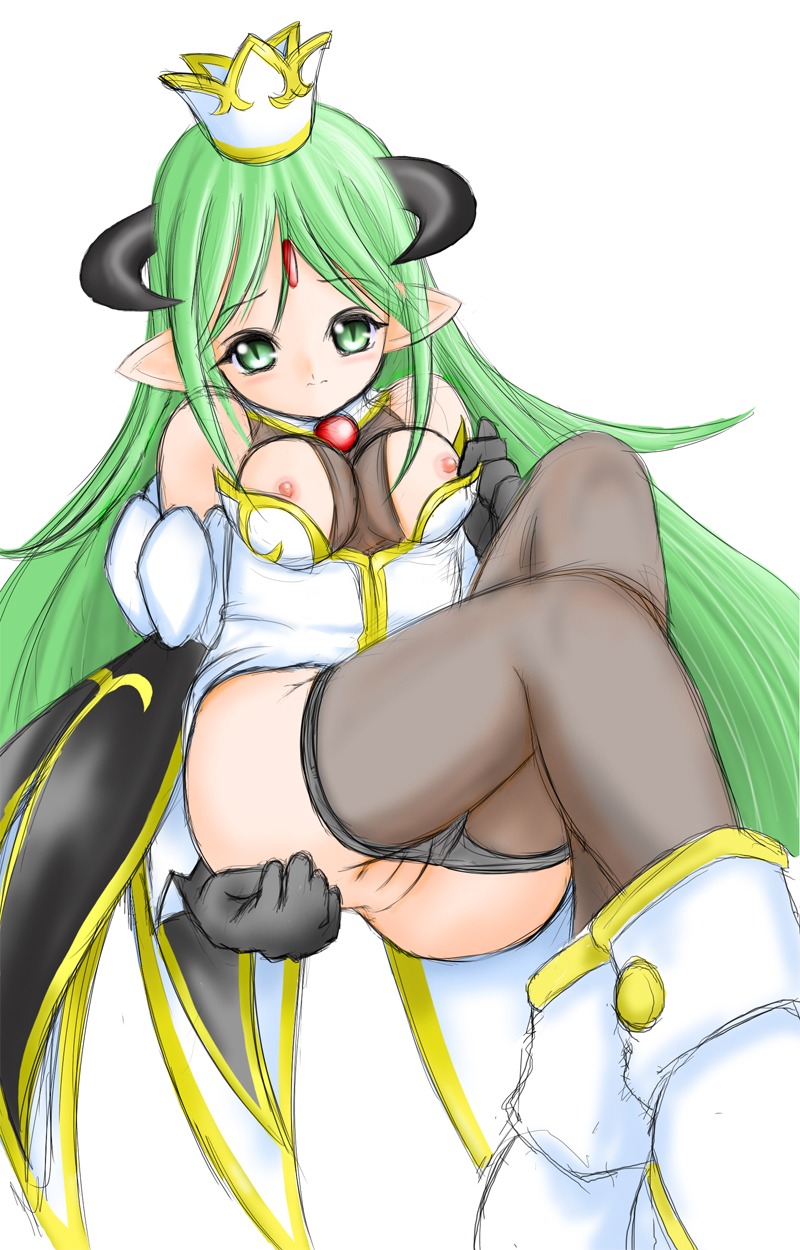 alfine alfine_(shinrabanshou) breasts clothing female medium_breasts rule34 shinrabanshou stockings tagme