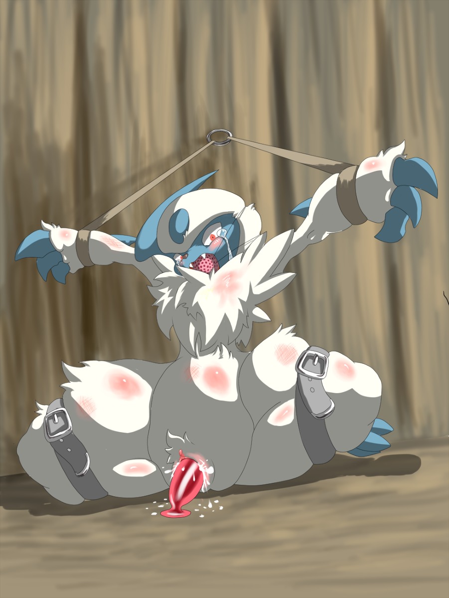 absol bound color female female_only front_view fur nintendo nude pok&eacute;mon_(species) pokemon pokemon_(species) pussy rule34 solo source_request tagme tamanosuke vulva year_request