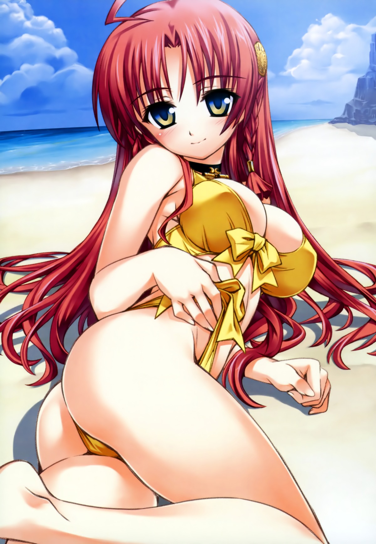asanagi_mio asanagi_no_aquanauts bikini breasts cameltoe cleavage female matsuryuu mizugi pussy rule34 yamino_kenji