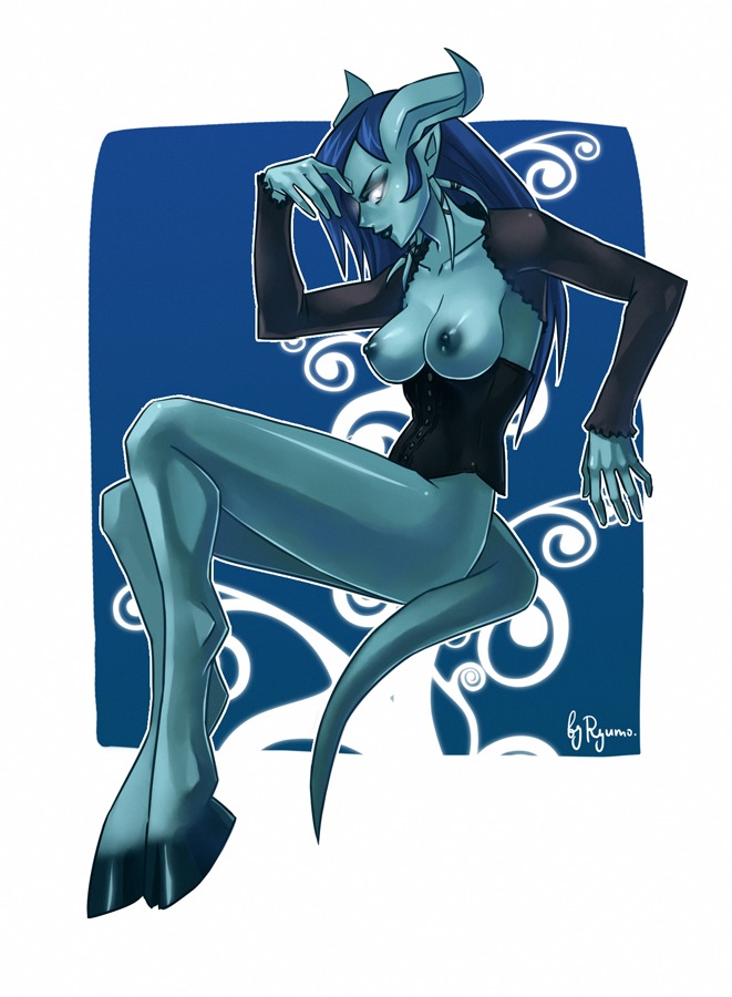 draenei draenei_mage female neryumo rule34 tagme umara world_of_warcraft