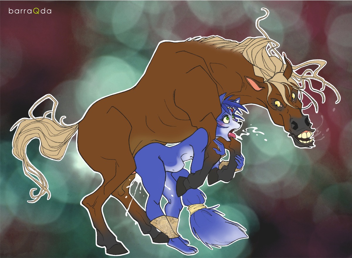 3_toes abdominal_bulge all_fours anal anthro anthro_on_feral anthro_penetrated barefoot barraqda bestiality black_nose blue_body blue_fur blue_hair blush bodily_fluids canid canine cum cum_inside deep_penetration doggystyle dominant drooling duo e621 equid equine erection eye_roll feet female female_on_feral female_penetrated feral feral_penetrating feral_penetrating_anthro forced fox from_behind_position fur genital_fluids genitals green_eyes hair hooves horse interspecies jewelry krystal_(star_fox) larger_dom larger_male male male/female male_penetrating male_penetrating_female mammal navel nintendo nude open_mouth orgasm outline penetration penile penile_penetration penis penis_in_vagina quadruped rape rape_face saliva sex short_hair side_view signature size_difference smaller_female smaller_penetrated star_fox tail teeth toes tongue tongue_out vaginal vaginal_penetration watermark white_body white_fur