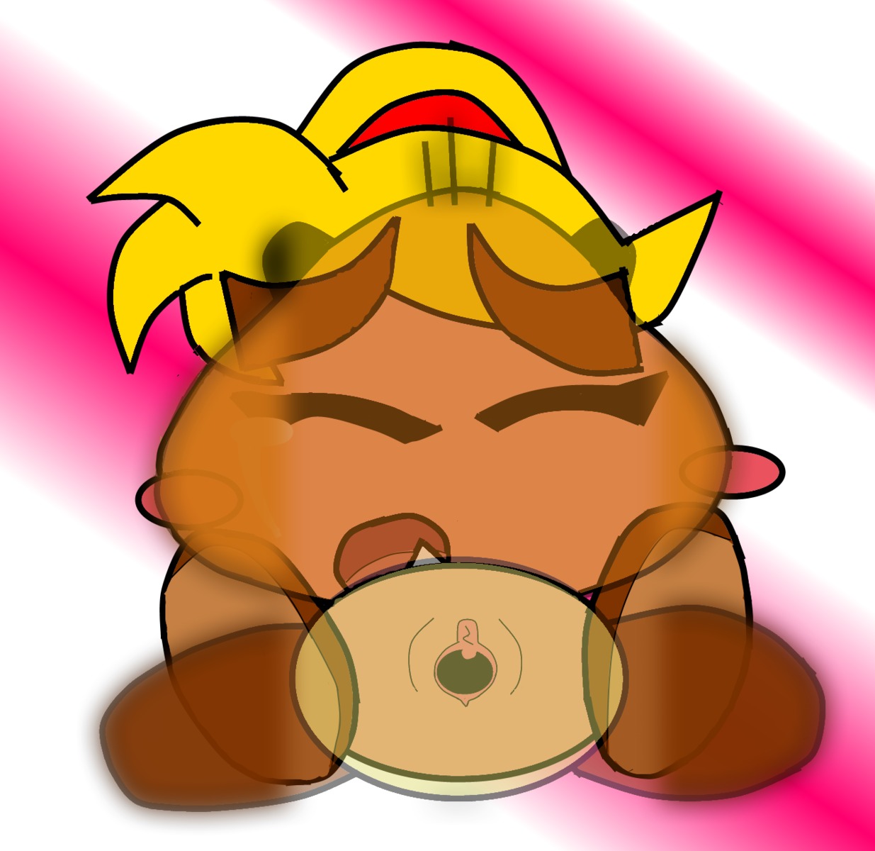 color female goomba goombella male mario_(series) nintendo paper_mario pussy rule34 straight vaginal_penetration