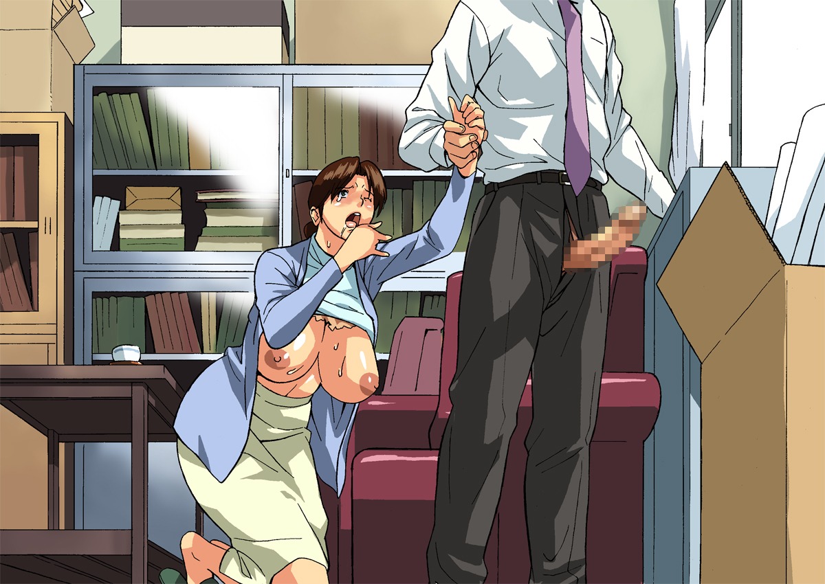 breasts censored cirima female hanging_breasts hikaru_no_go male milf mitsuko_sanrakugaki partial_male penis rule34 shindou_mitsuko volvox